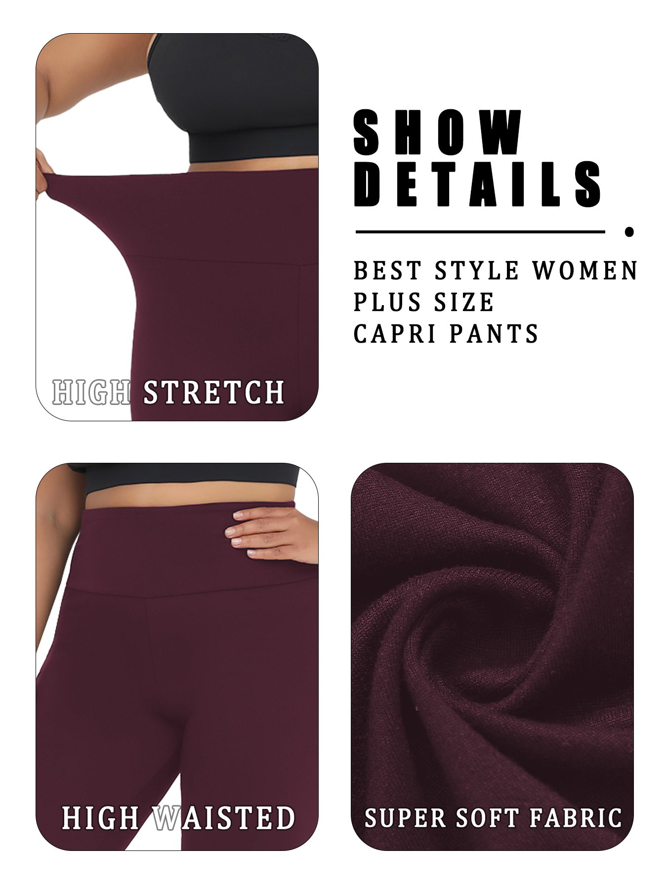 Plus Size Women's High Waisted - Pilates Yoga Leggings recensione e prezzo
