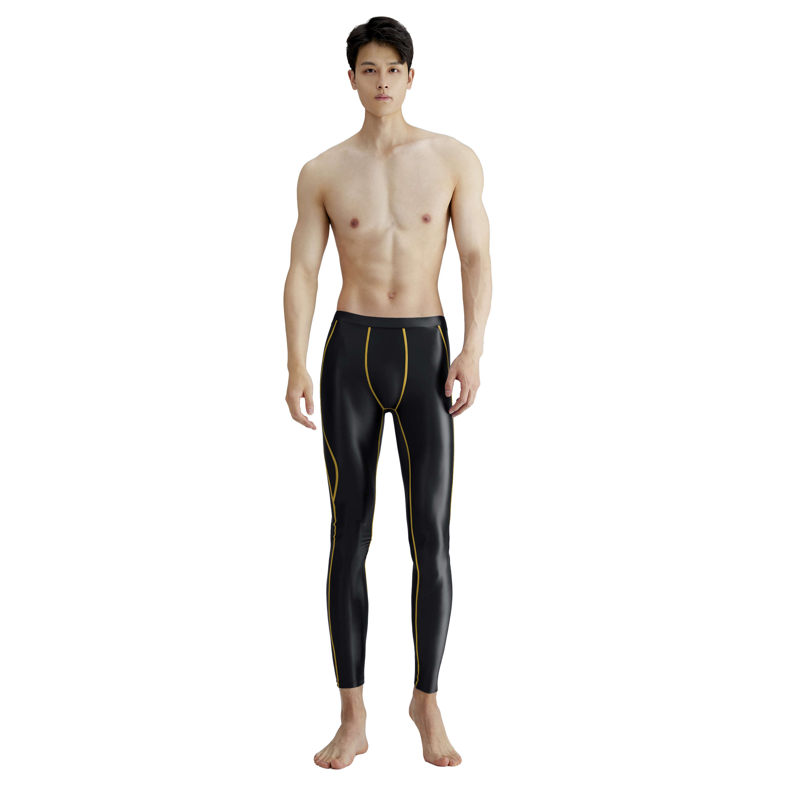 AMORESY Men Satin Smooth Runni - Pilates Yoga Leggings recensione e prezzo