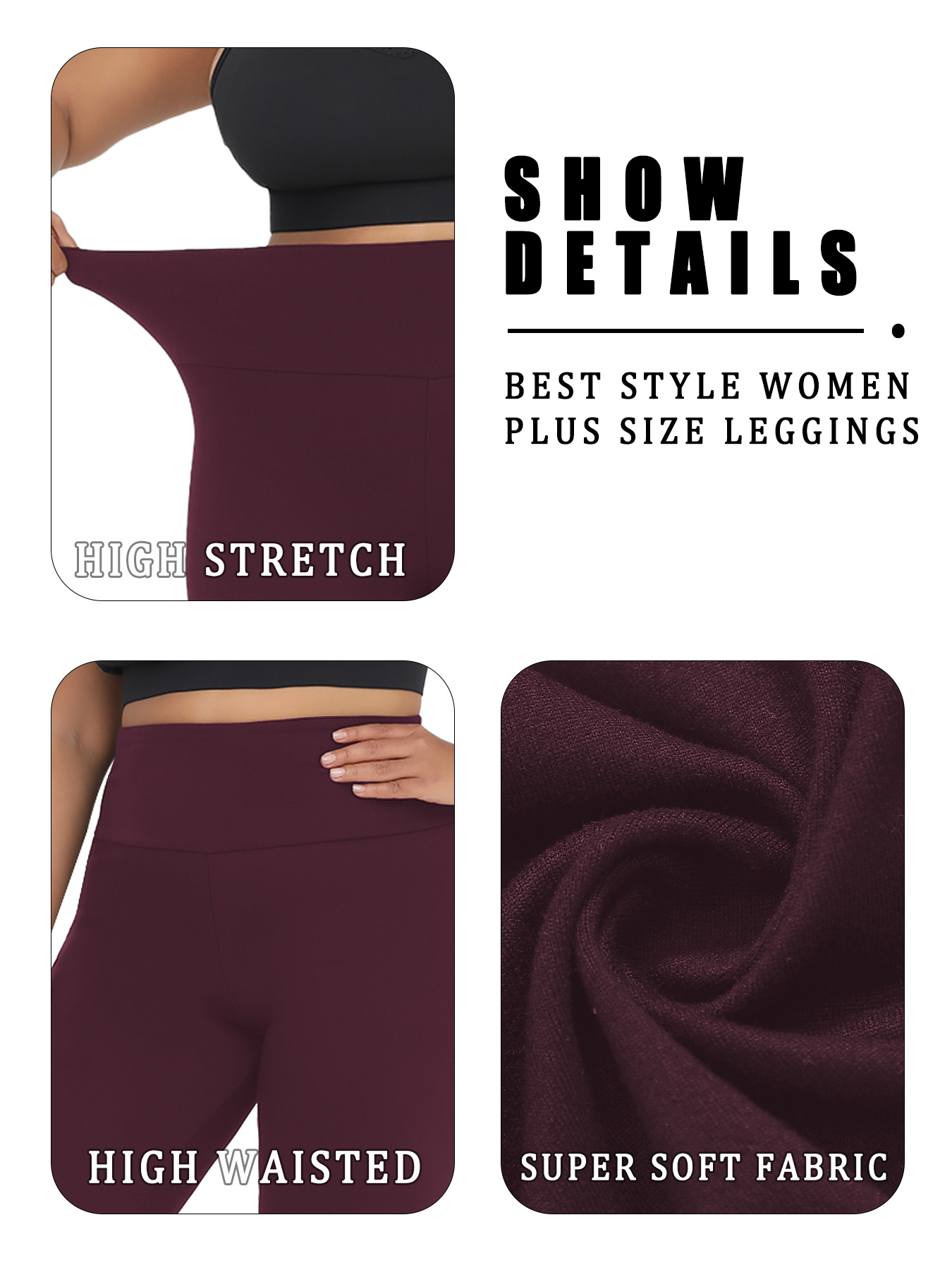 2 pack plus size Women's High  - Pilates Yoga Leggings recensione e prezzo
