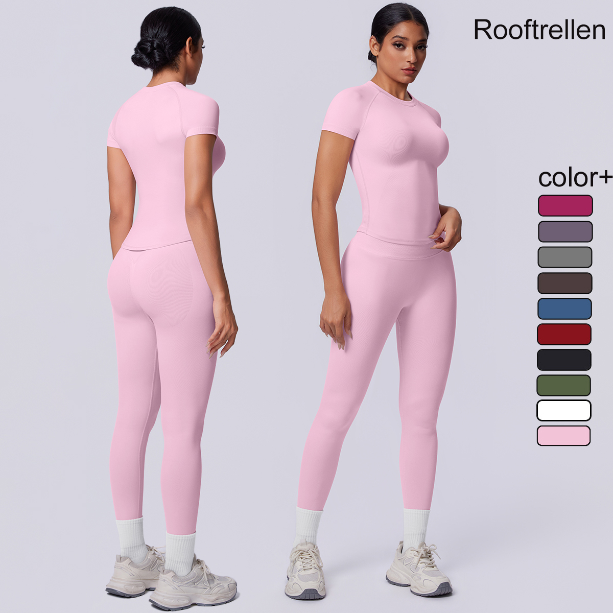 Rooftrellen New 2PCS/set Yoga  - Pilates Yoga Leggings recensione e prezzo